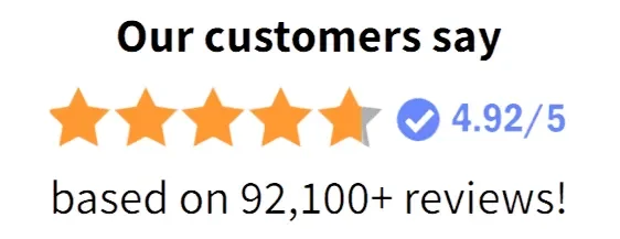 Advanced Greens Plus 5 star ratings